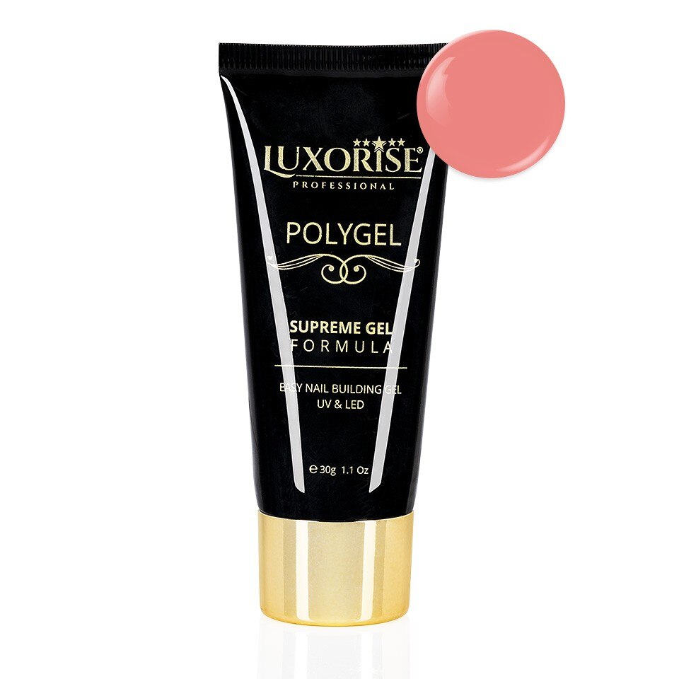 Polygel Supreme Gel LUXORISE, Roz LX013