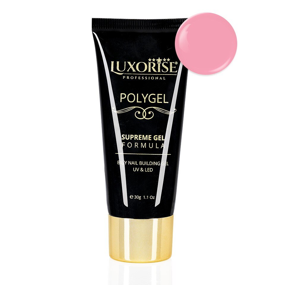 Polygel Supreme Gel LUXORISE, Roz LX015