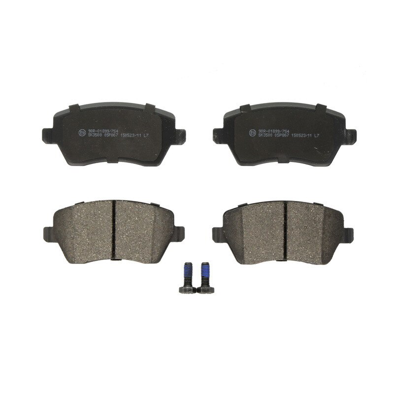 Set placute frana fata Duster /MCV/VAN/Pickup (E5) Polparts