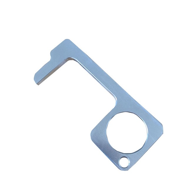 Deschizator de usa fara atingere, Optibay, ecrane tactile, tastaturi, hygiene hand, 7 x 3 x 0.5 cm, gri