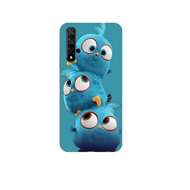 Husa Silicon Soft, 3 Birds, BS Print, Huawei Nova 5T