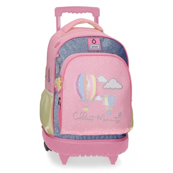 Rucsac troler convertibil 44 cm 2 compartimente Enso Collect Moments Rucsac troler convertibil 44 cm 2 compartimente Enso Collect Moments