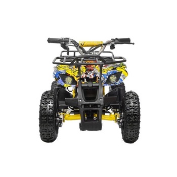 ATV electric pentro copii NITRO Torino Quad 800W 36V Grafiti, Yellow ATV electric pentro copii NITRO Torino Quad 800W 36V Grafiti, Yellow