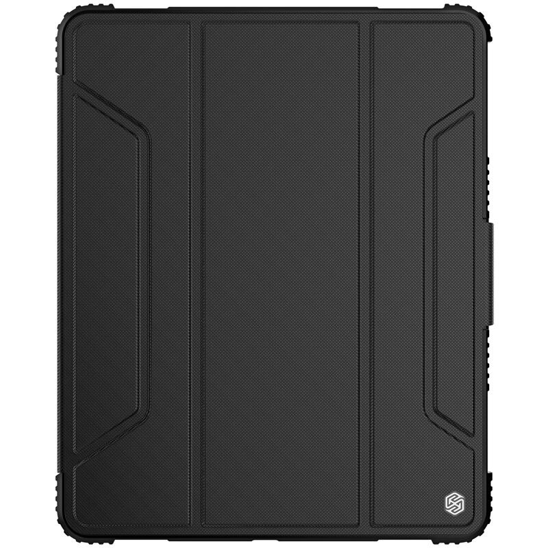 Husa Nillkin Armor Leather compatibila cu iPad Pro 12.9 inch (2018/2020) Black
