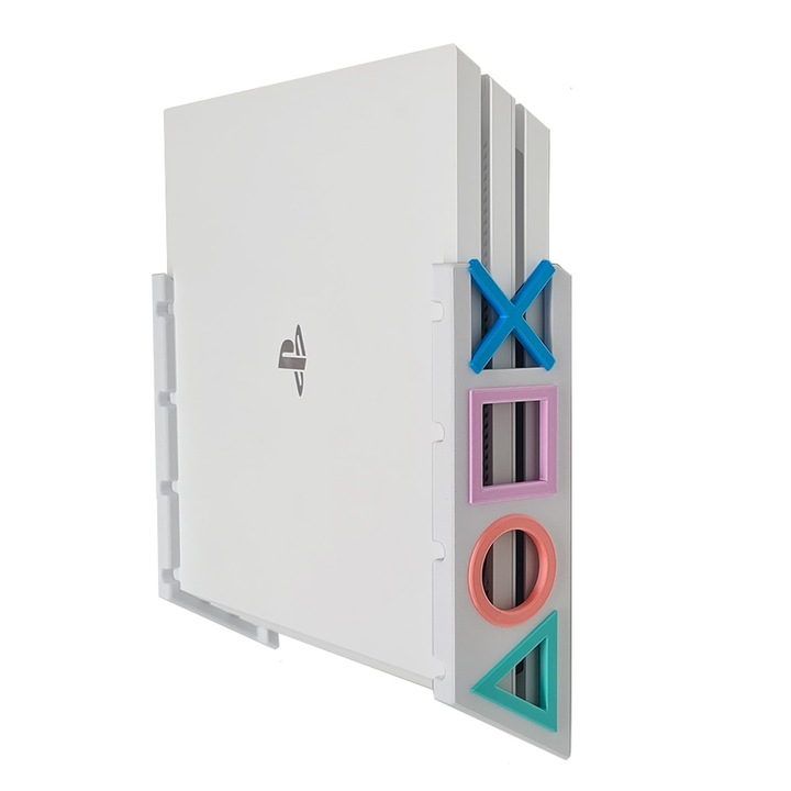 Suport compatibil PlayStation 4 Pro, 3DHub, alb