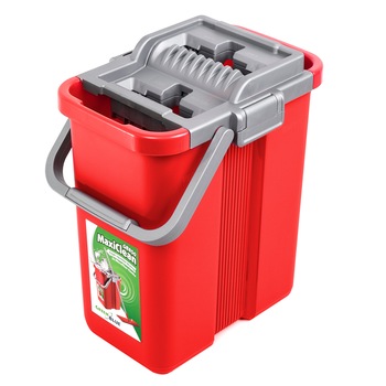 Mop plat cu galeata si storcator GreenBlue MaxiClean GB850 + doua reincarcari Mop plat cu galeata si storcator GreenBlue MaxiClean GB850 + doua reincarcari