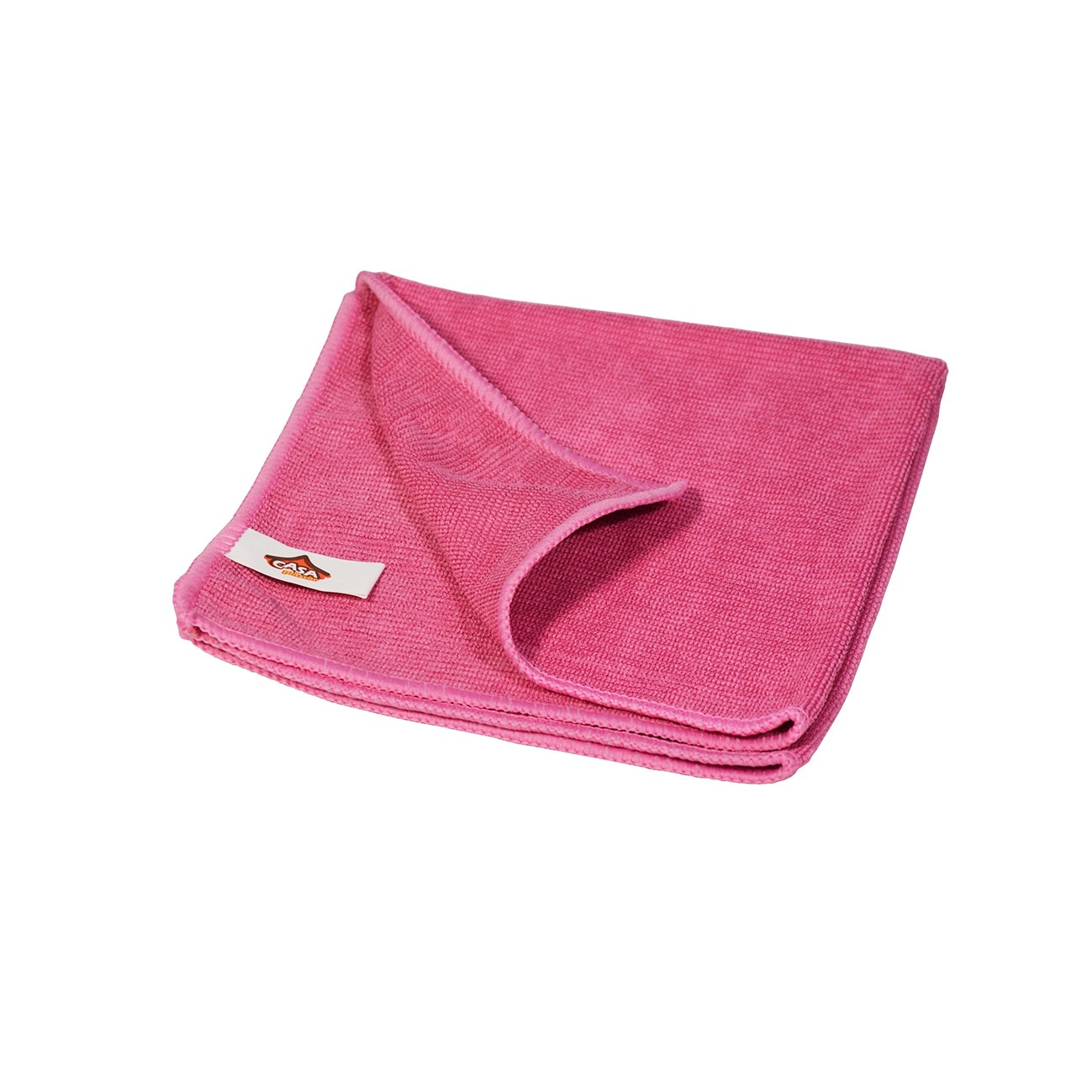 Set 10 lavete profesionale din microfibra, 40x40 cm, roz