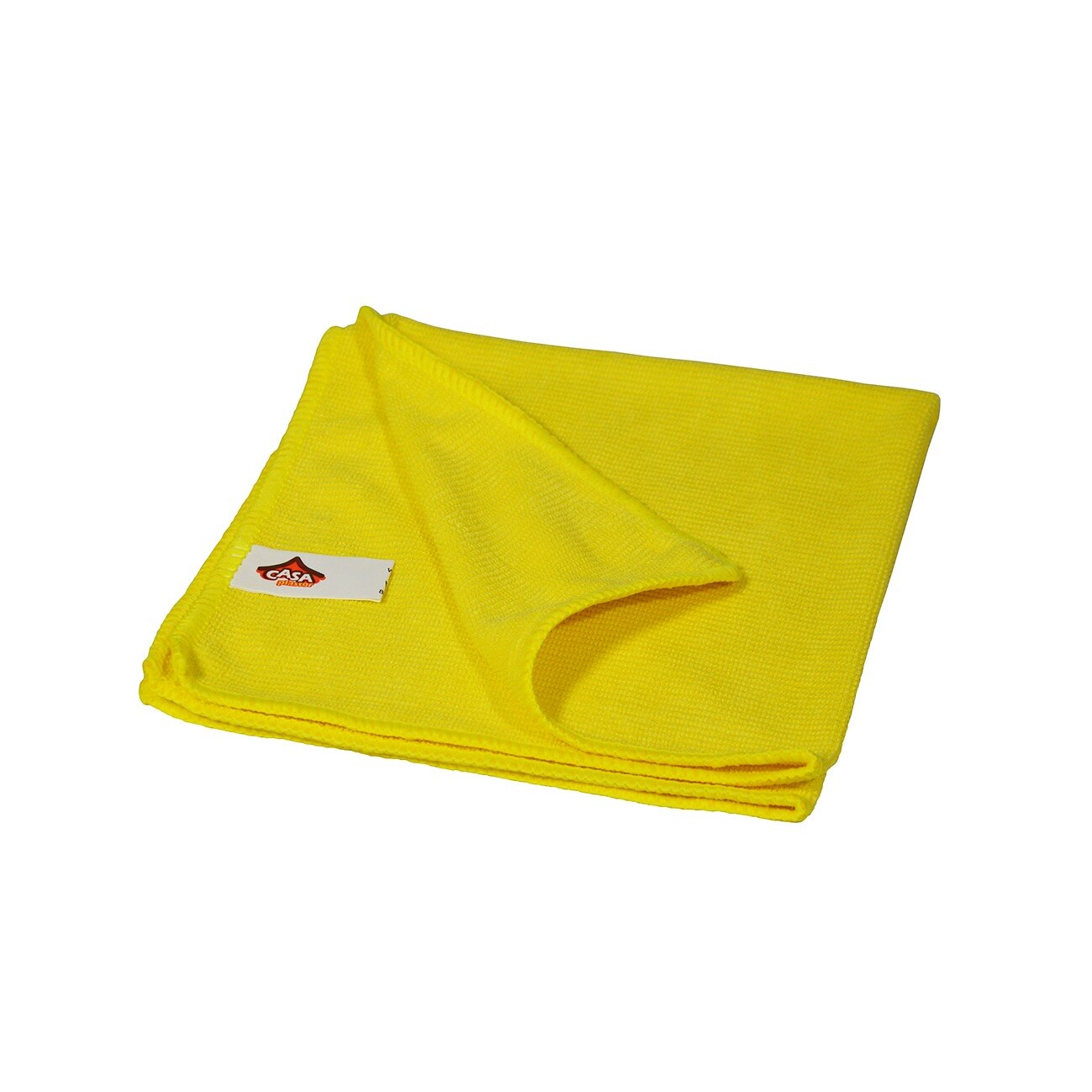 Set 10 lavete profesionale din microfibra, 40x40 cm, galbene