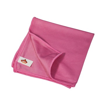 Set 10 lavete microfibra, pentru sticla, 40x40 cm, roz Set 10 lavete microfibra, pentru sticla, 40x40 cm, roz