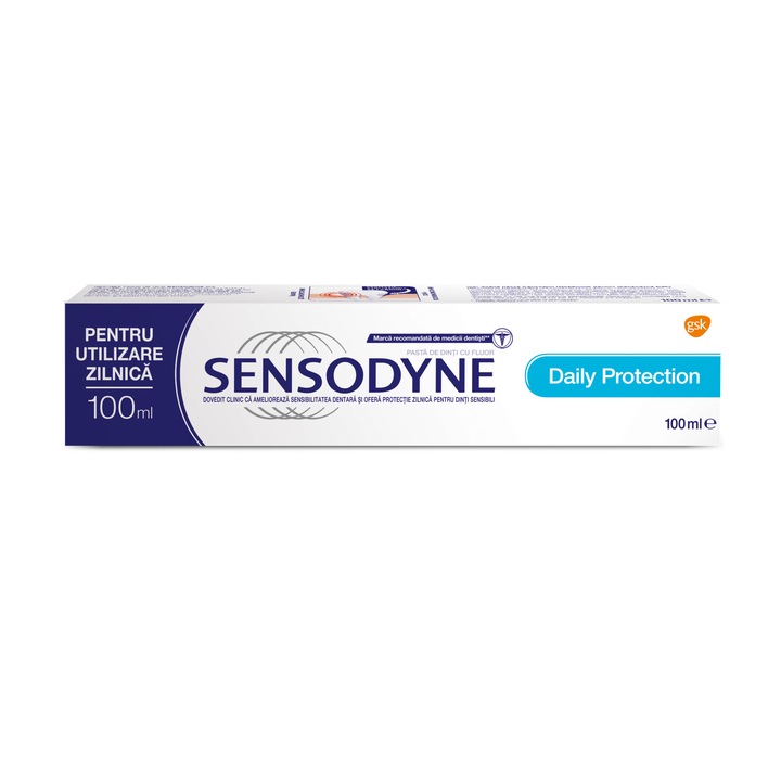 Sensodyne Daily Protection Fogkrém, 100 ml