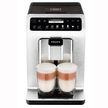 Espressor automat Krups Evidence Plus EA894E10, 1450 W, presiune 15 bari, capacitate rezervor 2.3L, functie abur, 3 pre-setari intensitate, 19 retete, sistem One-touch-Capuccino, negru Espressor automat Krups Evidence Plus EA894E10, 1450 W, presiune 15 bari, capacitate rezervor 2.3L, functie abur, 3 pre-setari intensitate, 19 retete, sistem One-touch-Capuccino, negru