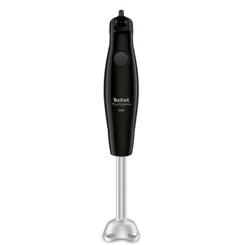 Mixer vertical Turbomix Tefal HB121838, 350W, Lame rezistente Zelkrom, functii inteligente de protectie, negru Mixer vertical Turbomix Tefal HB121838, 350W, Lame rezistente Zelkrom, functii inteligente de protectie, negru