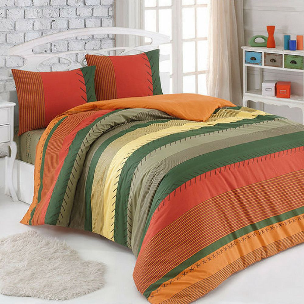 Lenjerie de pat din bumbac 100% kavram 1 persoana