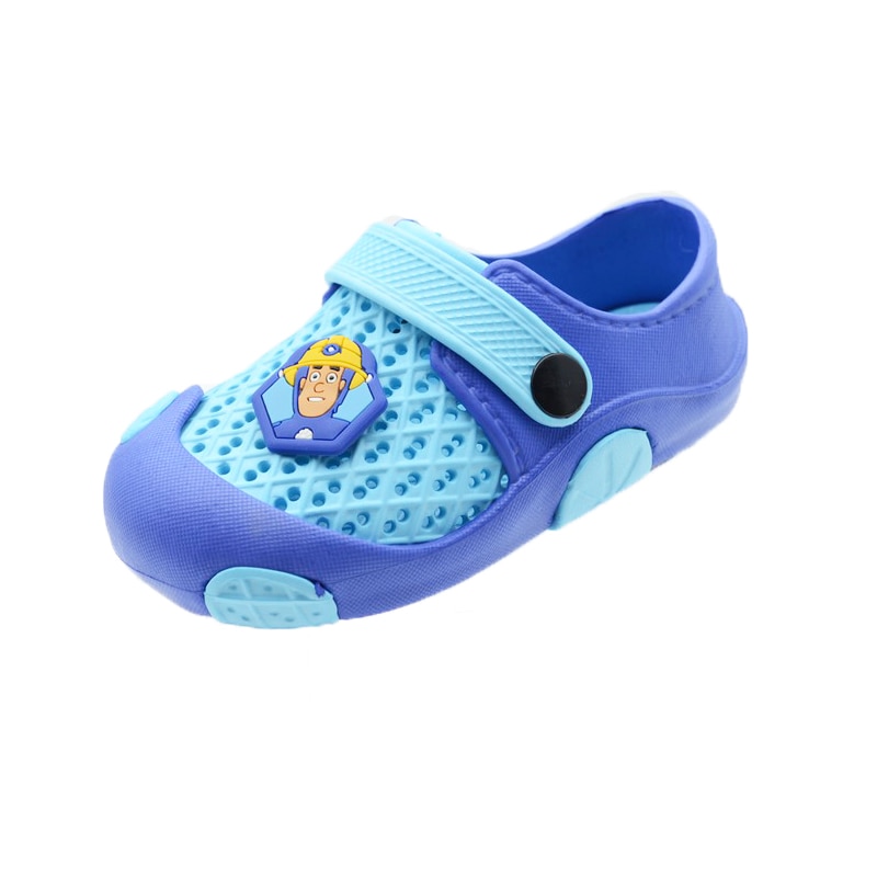 Papuci din spuma pentru baieti Setino Pompierul Sam 870-435, Albastru