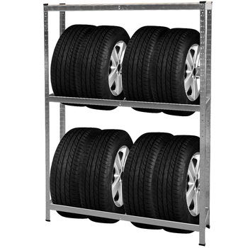 Raft anvelope, Galvanizat, 180x120x40cm, 795 kg Raft anvelope, Galvanizat, 180x120x40cm, 795 kg