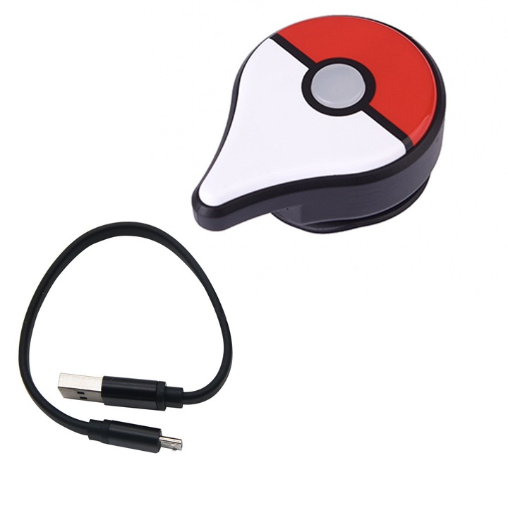 Pokemon Go Plus Bluetooth újratölthető Nintendo Android és IOS rendszerekhez