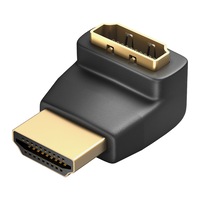 adaptor unghi hdmi  conexiune hdmi unghi de 90 de grade mama tatahdmi 20  4k 60hzvention imagen 14_0_
0