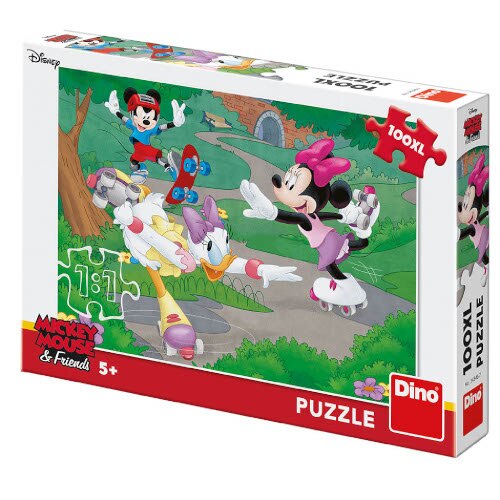 Puzzle Dino Toys Minnie pe Role 100 Piese
