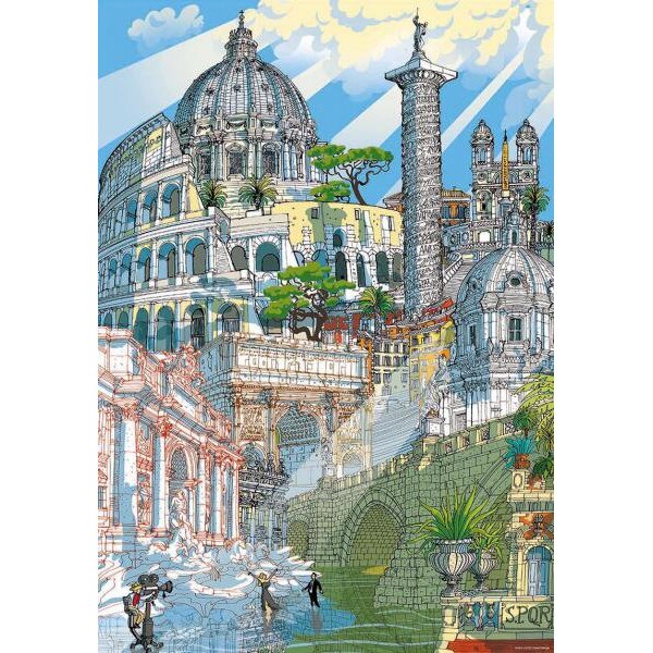 Puzzle Educa 200 piese Roma
