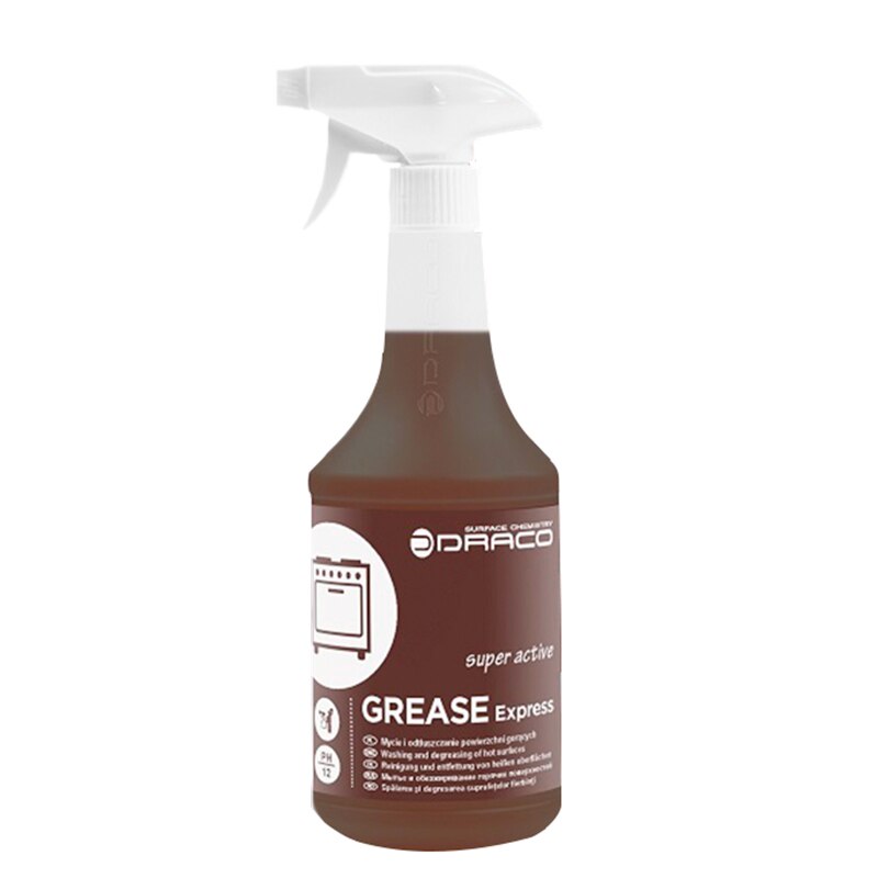 Solutie pentru curatat si degresat suprafete fierbinti, Grease express, 750ml