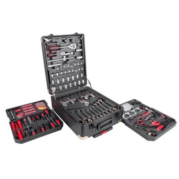Trusa de scule cu troler 186 piese 186CC-2 Trusa de scule cu troler 186 piese 186CC-2