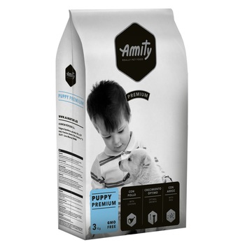 Hrana uscata pentru caini Amity Premium Puppy, 3 kg Hrana uscata pentru caini Amity Premium Puppy, 3 kg