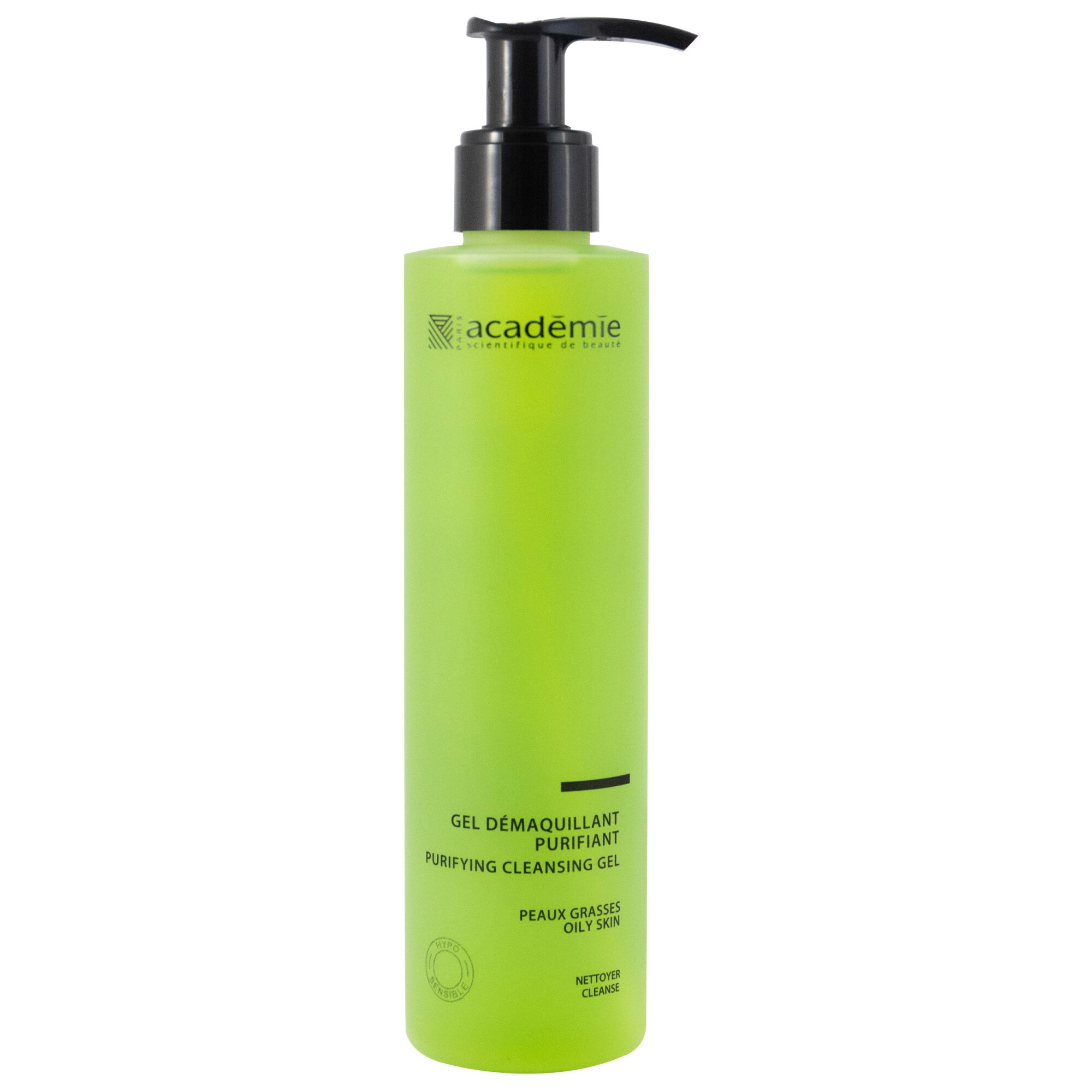 Gel pentru fata Academie purifiant pentru ten gras, 200 ml