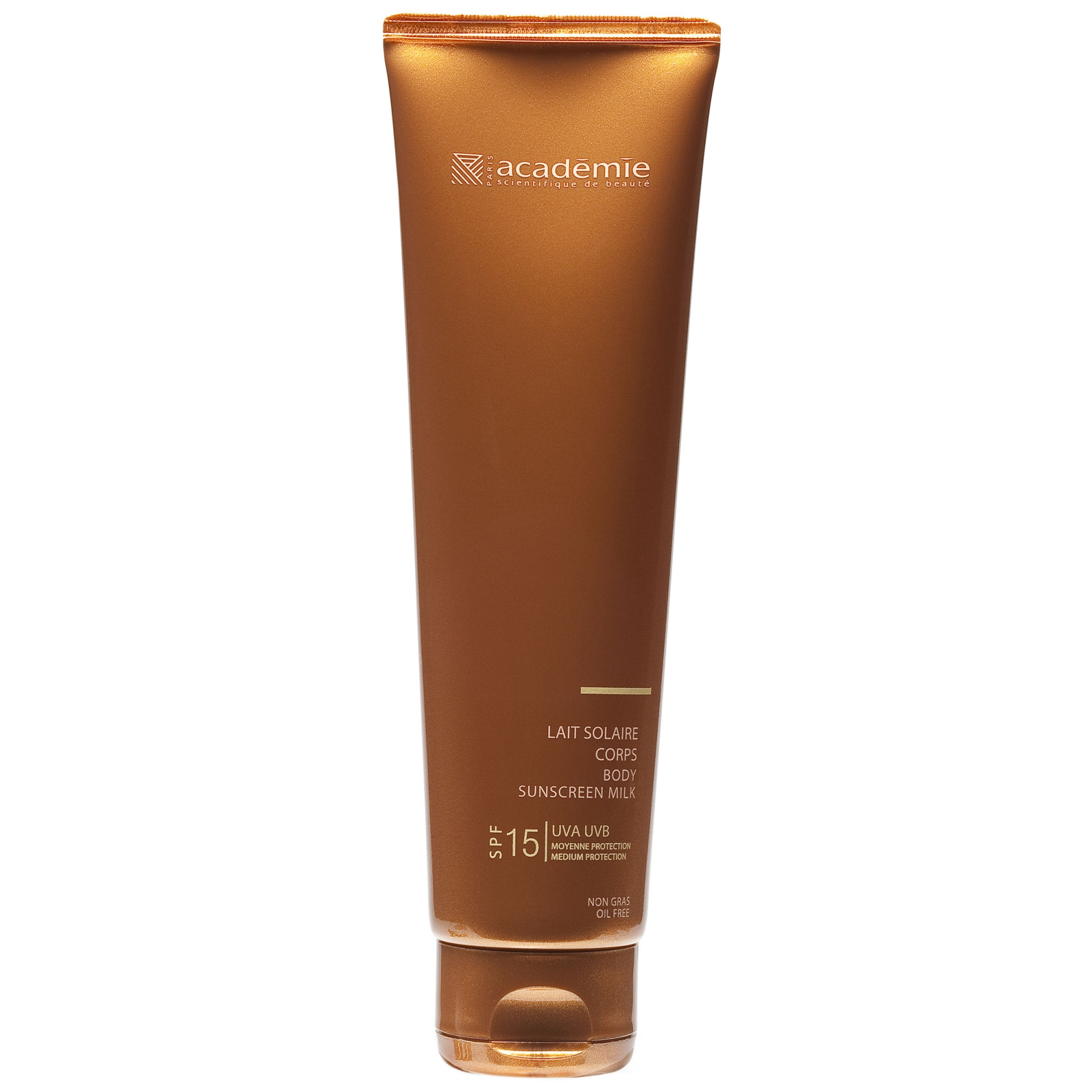 Lapte de corp Academie Protection Moyenne cu protectie solara SPF15 150ml