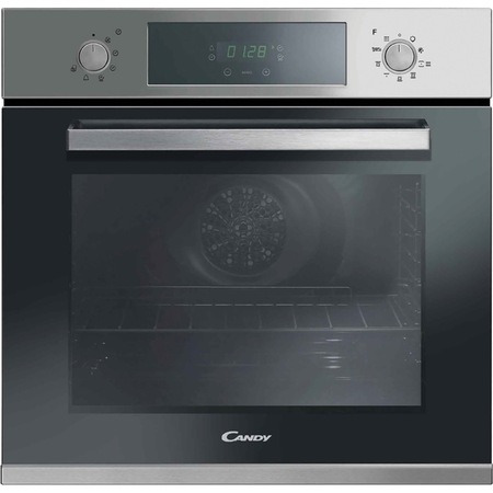 Cuptor incorporabil Candy FCPK 626 XL/E, Electric, 70 l, Autocuratare pirolitica, Timer, Grill, Decongelare, Clasa A, Inox