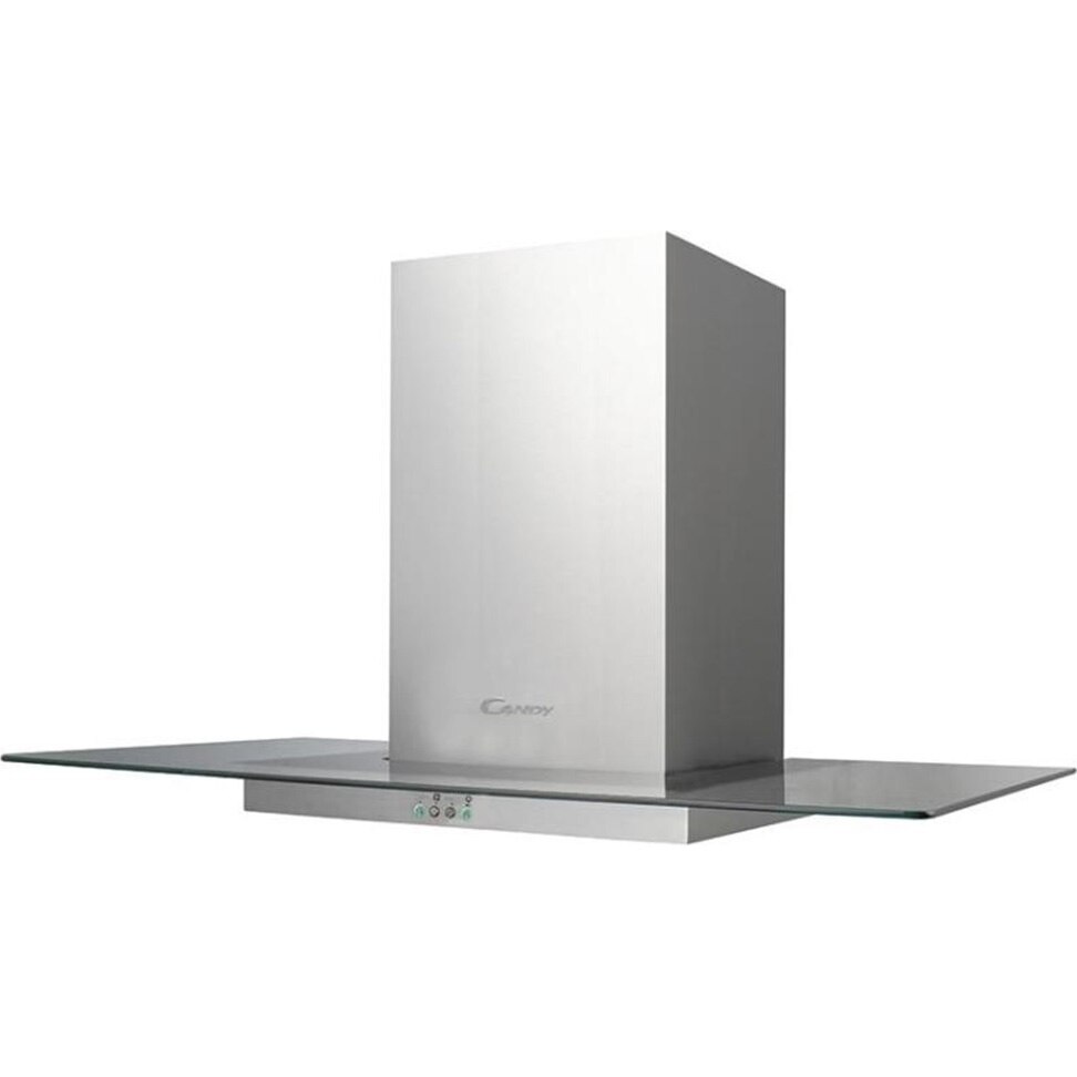 Hota incorporabila decorativa Candy CVMI970LX, Putere de absorbtie 545 mc/h, 1 motor, 90 cm, Inox