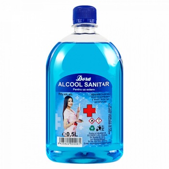 Alcool sanitar Dora, 70%, 500ML Alcool sanitar Dora, 70%, 500ML