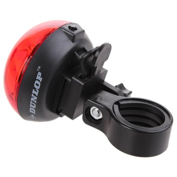 Dunlop lampa bicicleta spate cu 5 leduri - 3 functii Dunlop lampa bicicleta spate cu 5 leduri - 3 functii
