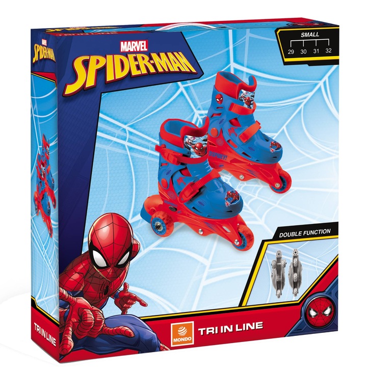 Mondo állítható gyermek görkorcsolya - Pókember, 29-32