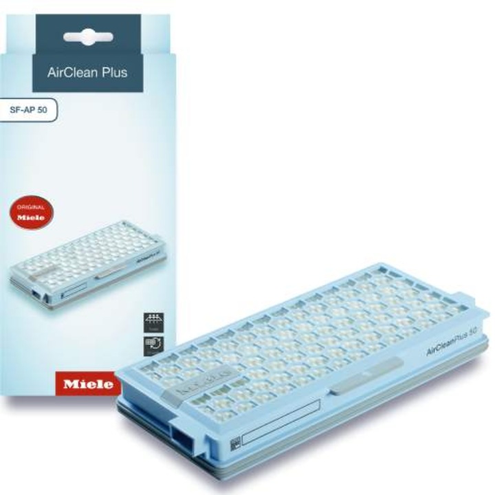 Filtru aspirator Miele AirClean Plus SF AP 50, compatibil cu gamele C3, S4000, S5000 si S8000