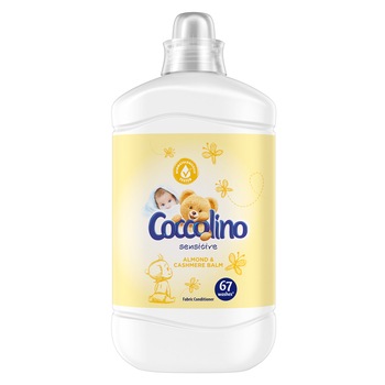 Balsam de rufe Coccolino Sensitive Almond 1.68L, 67 spalari Balsam de rufe Coccolino Sensitive Almond 1.68L, 67 spalari