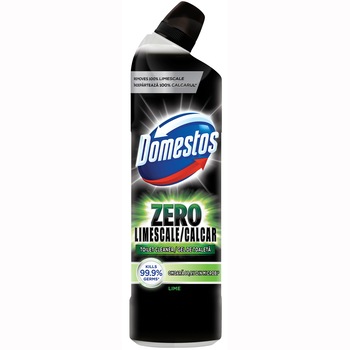 Dezinfectant gel Domestos Zero Calcar, Lime, 750 ml Dezinfectant gel Domestos Zero Calcar, Lime, 750 ml