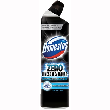 Dezinfectant gel Domestos Zero Calcar, Aquamarine, 750 ml Dezinfectant gel Domestos Zero Calcar, Aquamarine, 750 ml