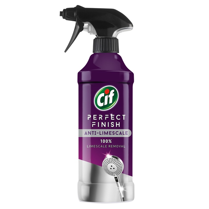 Spray anticalcar Cif Perfect Finish Anti-Limescale, 435 ml