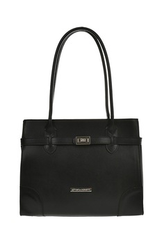 Antonia Moretti, Geanta tote de piele, Negru Antonia Moretti, Geanta tote de piele, Negru