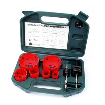 Set carote Mannesmann M44100, Ø22-73 mm, 8 piese Set carote Mannesmann M44100, Ø22-73 mm, 8 piese