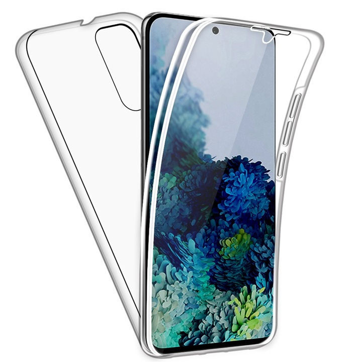 Силиконов протектор Forcell Ultra Slim 360 за Samsung Galaxy S20 Ultra/Galaxy S11 Plus, Прозрачен