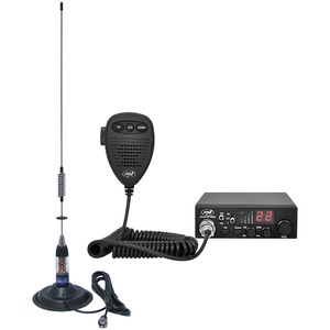 Kit Statie radio CB PNI ESCORT HP 8000L ASQ + Antena CB PNI ML70