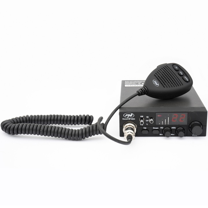 Statie radio CB PNI Escort HP 8024 ASQ reglabil alimentare 12V-24V