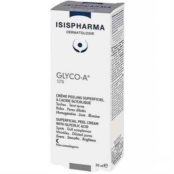 Crema peeling cu 10% acid glicolic Glyco-A, 30 ml, IsisPharma Crema peeling cu 10% acid glicolic Glyco-A, 30 ml, IsisPharma