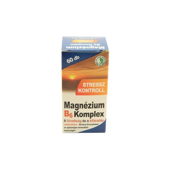 Magneziu B6 complex de control al stresului, 60 tablete, Dr. Chen Magneziu B6 complex de control al stresului, 60 tablete, Dr. Chen