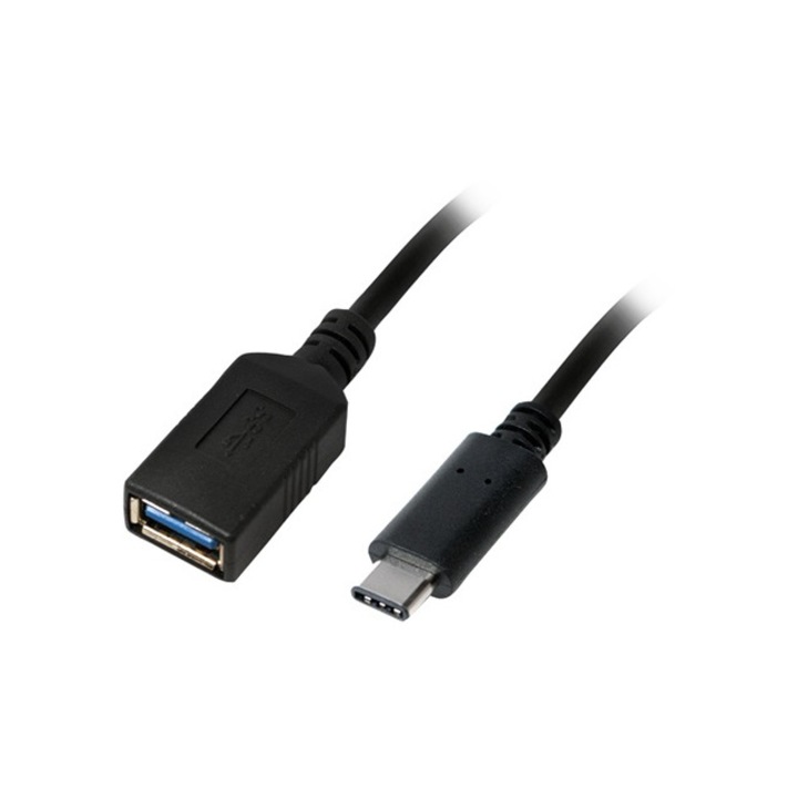 LogiLink USB 3.1 Gen1 Adapter USB C típus apa - A típus anya