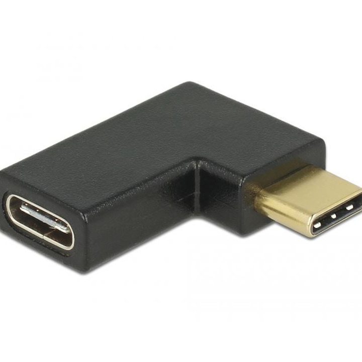 Adaptor, Delock, USB 10 Gbps (USB 3.1 Gen 2), Conector USB Type-C