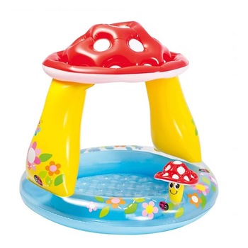 Piscina gonflabila cu acoperis, Ciuperca, 102 x 89 cm Piscina gonflabila cu acoperis, Ciuperca, 102 x 89 cm