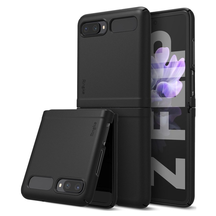 Калъф Ringke Slim Ultra за Samsung Galaxy Z Flip, Черен