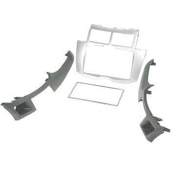 Rama adaptoare Toyota Yaris, 2 DIN, argintie, T104352 Rama adaptoare Toyota Yaris, 2 DIN, argintie, T104352